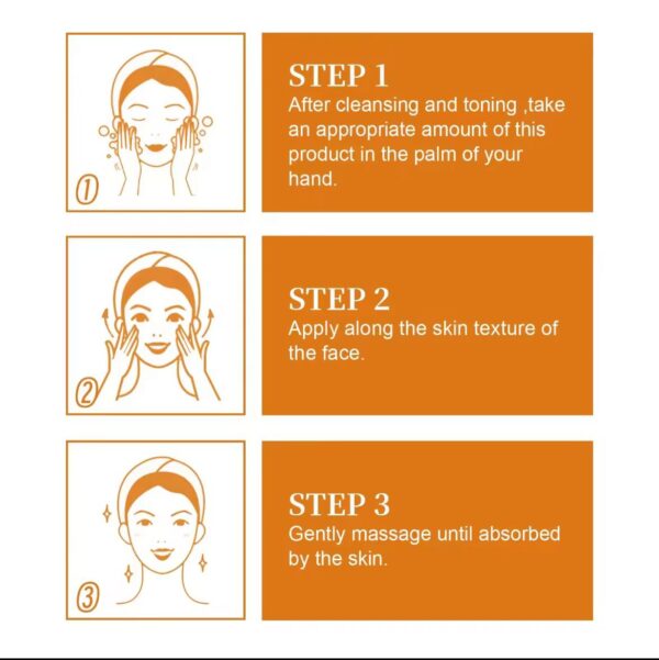 Vitamin C Brightening Face Serum – Hydrating & Anti-Dark Spots - Image 2